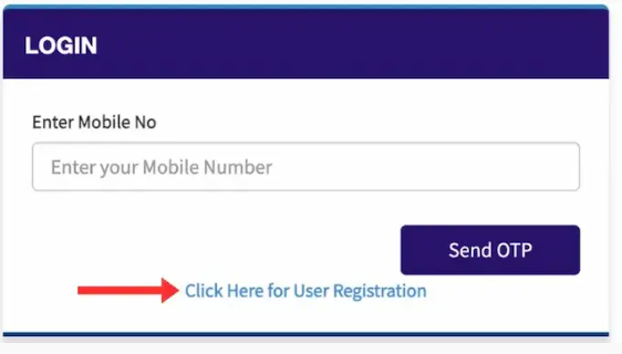 Click Here for User Registration